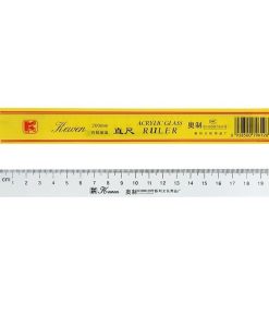 Thước kẻ mica Kewen 20cm