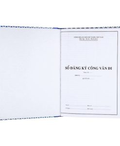 Sổ công văn đi A4 160 trang bìa cứng – Hải Tiến